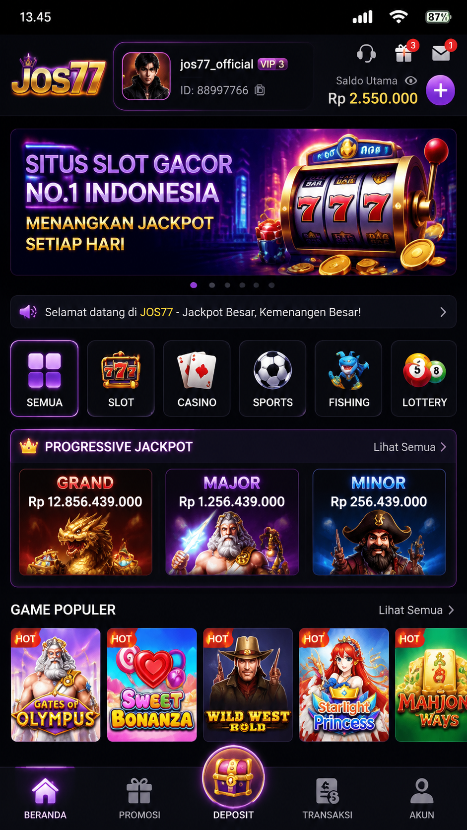 Screenshot 1 jos77